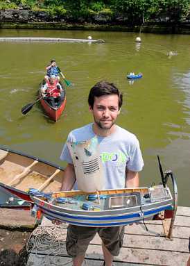 The murky depths below: Remote boats scan Gowanus
