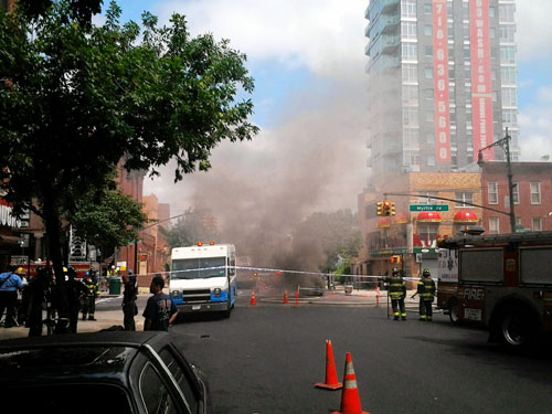 Myrtle Avenue rocked by morning explosions