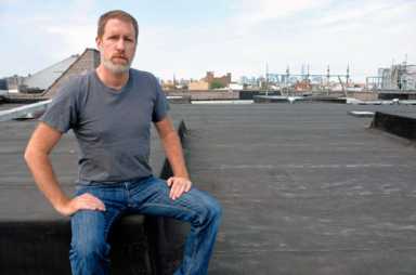 In Williamsburg, weekends spent ‘camping’ on rooftops (with a fake campfire)