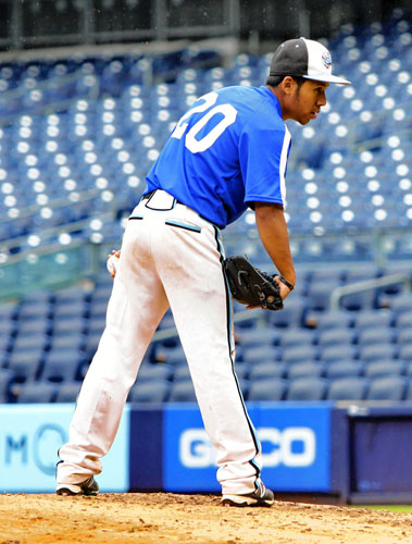 Brooklyn all-stars play at Yankee Stadium