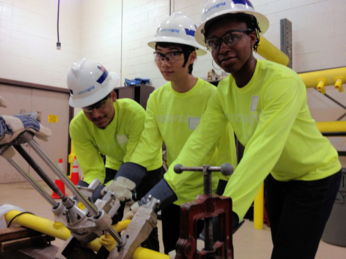 National Grid training program inspires youth to develop vital skills