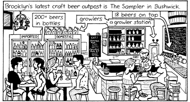 Bartoonist hits the stacks