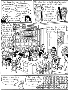 Bartoonist gets wheated