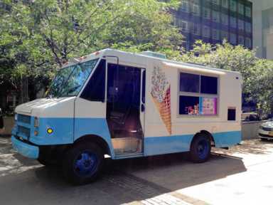 The Heat melts Ridge ice cream truck man
