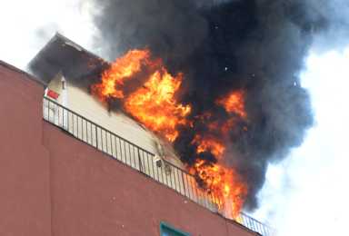 Firefighters save woman from Prospect Heights blaze