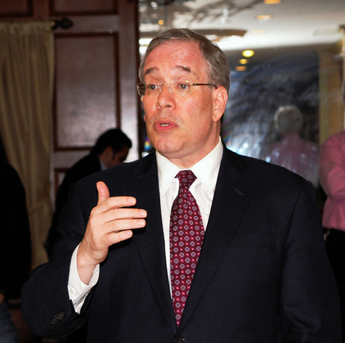 Scott Stringer speaks at the Bridge Dinner 3rd Ave and 90 Street