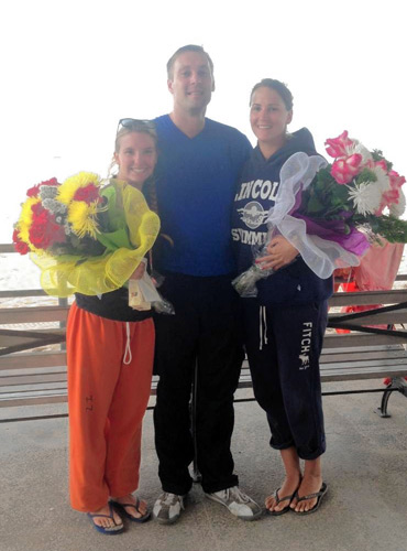 Standing O tosses cheers to a pair of stellar lifeguards