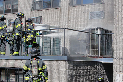 Fire at home for the mentally ill in Coney