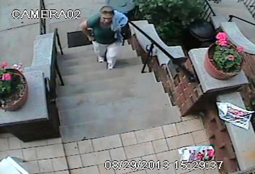 Time out! Cops seek clock-snatcher