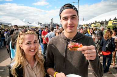 Taste of the town: Famished foodies tear through restaurant samples at food fest