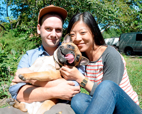 Finding Fido — Williamsburg couple reunites with pooch after dog-napping