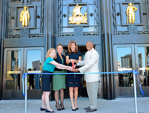 Open sesame! Central Library gets pricey new doors