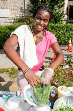 To health with it! The Brooklyn street fair gets well