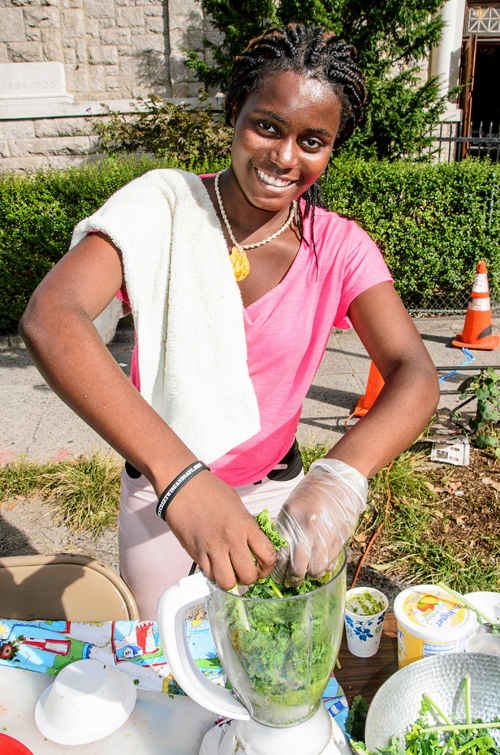 To health with it! The Brooklyn street fair gets well