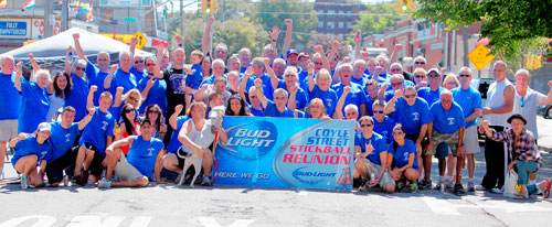 Coyle Street hosts annual stickball game