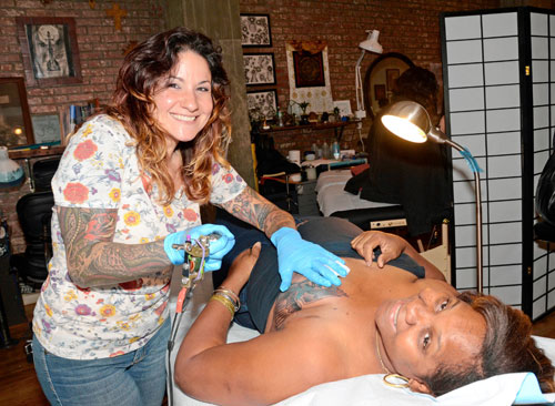 Saved by the tattoo: Breast cancer survivors mark their time alive with body art