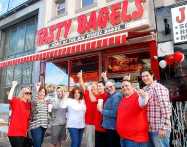 Happy 30 anniversary to Tasty Bagels