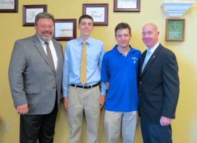 Standing O is standing tall for Ridge merit scholars