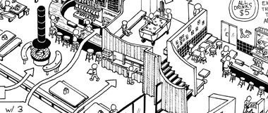 Bartoonist brown bags it at Beast of Bourbon