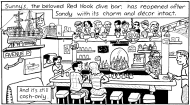 Bartoonist lets the good times roll again at Sunny’s