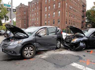 Ridge ram-up! Crash at intersection after city rejects traffic light petition