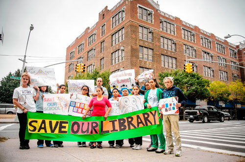 Bushwick school battle: Parents, teachers try to stop the city from forcing a third school into Bushwick Avenue building