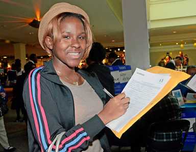 Hunters hope to land job at Kings Plaza Job Fair