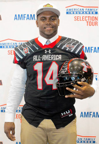 Undecided Lincoln star Holley to play in All-American football game