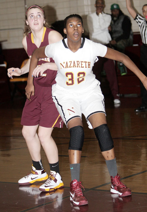 Nazareth, minus suspended top player, beats first-place Christ the King