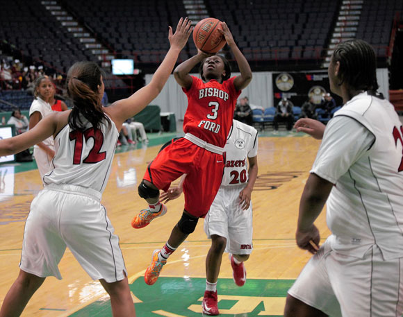 Former Bishop Ford star Lewis making mark at St. John’s