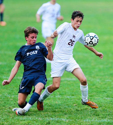 Poly Prep rallies against Horace Mann