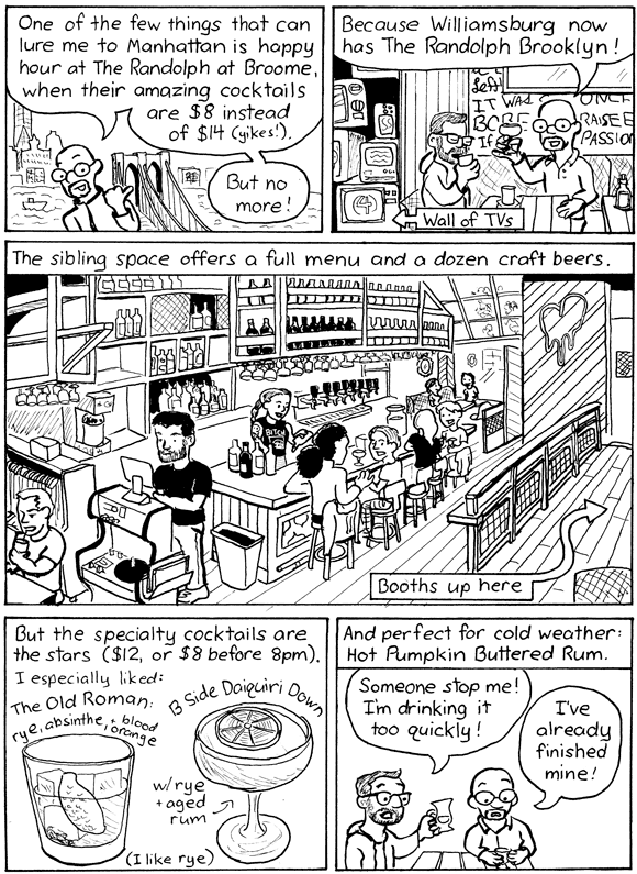 Bartoonist goes to Manhattan — just kidding!