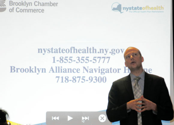 Brooklyn Chamber of Commerce wants to be your Obamacare broker!