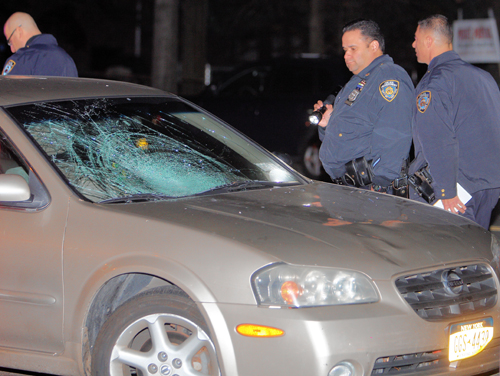 Senior struck on Ralph Avenue