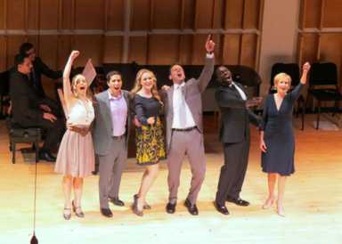 Broadway does Brooklyn: Musical stars sing for their supper