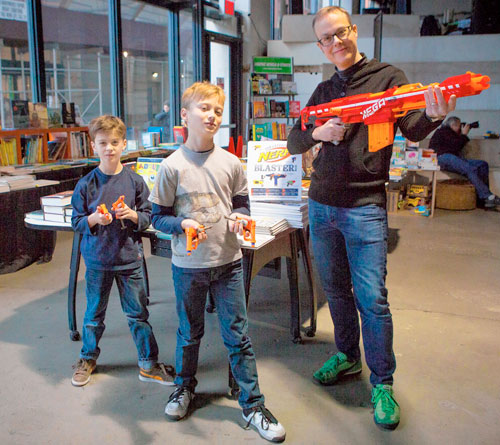 Master blaster: Prospect Heights dad wrote the book on Nerf