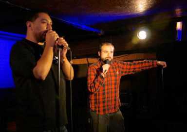 Totally rad: An intimate night of comedy, impov, hip-hop, and anarchy