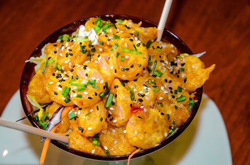 Kick starter: Tony Roma’s Kickin’ Shrimp kicks it off right