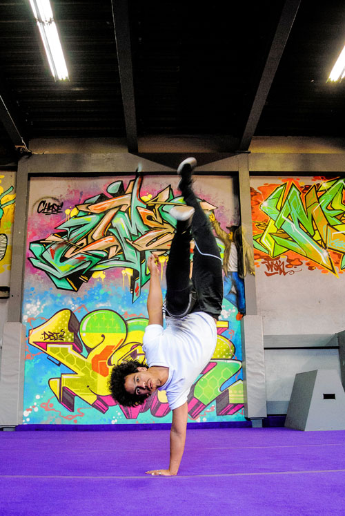 WATCH: Boro’s first parkour gym is really off the wall!