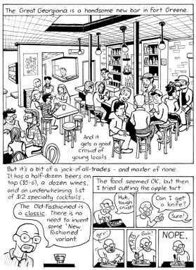 Bartoonist tackles a tough tart