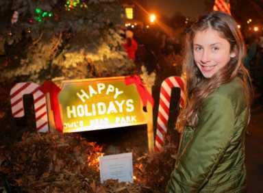 Owl’s Head Christmas tree lighting a hoot!