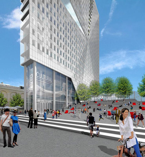 Flatbush Avenue tower inches toward reality