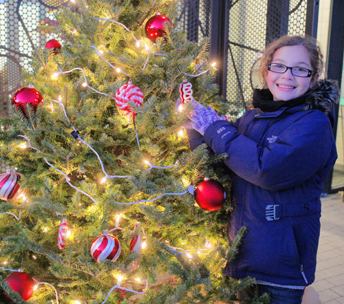Tree lights up Marine Park kids and seniors