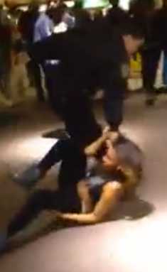 Brawl at the mall!