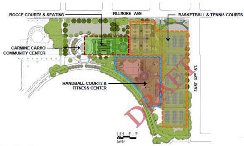 Marine Park renovations inch forward