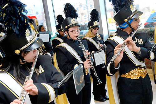 High school band marches to its own tune