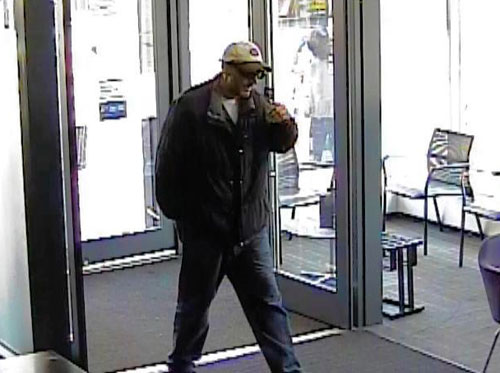 Capital run! Cops searching for Sunset bank robber