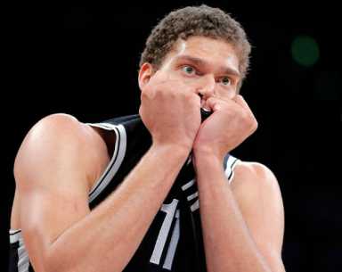 Lopez’s injury leaves a big void in the paint