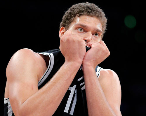 Lopez’s injury leaves a big void in the paint