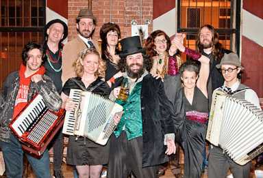 Playing all night — and the music’s all right! Mama’s got a squeezebox, Daddy never sleeps at night